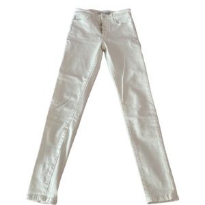 Joe’s Jeans White Skinny Jeans W24